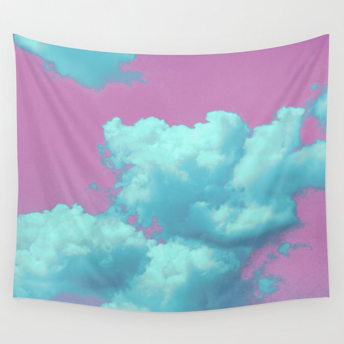Pastel Sky Wall Tapestry
