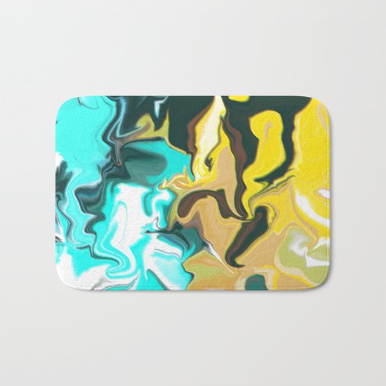 Abstract Pattern Bath Mat