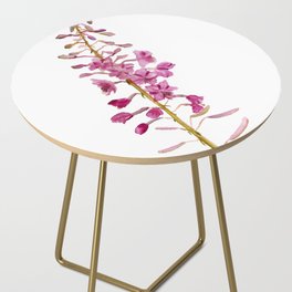 Flowers of fireweed Side Table