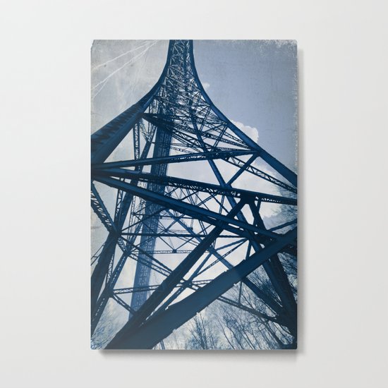 Steel Tower Metal Print