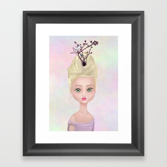 Spring Queen Framed Art Print