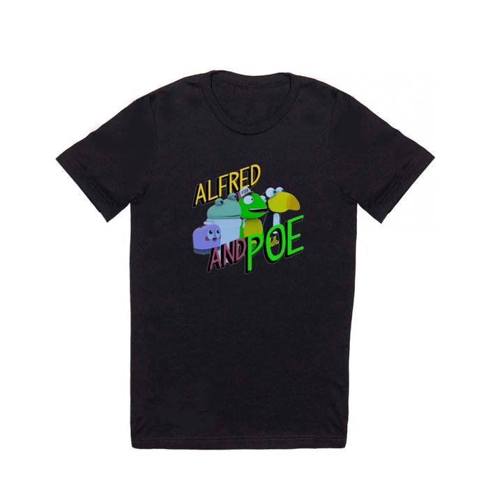 Alfred and Poe! T Shirt | Animals, 3-d, Movies-tv, Humor