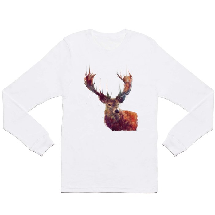 Red Deer // Stag Long Sleeve T Shirt