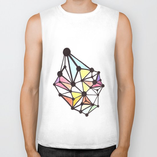 Network Color 1 Biker Tank