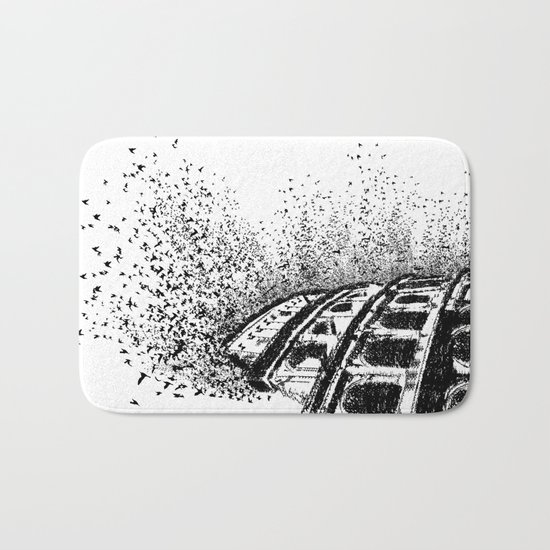 Bird House Bath Mat