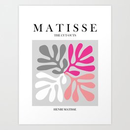 Matisse Cutouts Leaf N102-9 Art Print