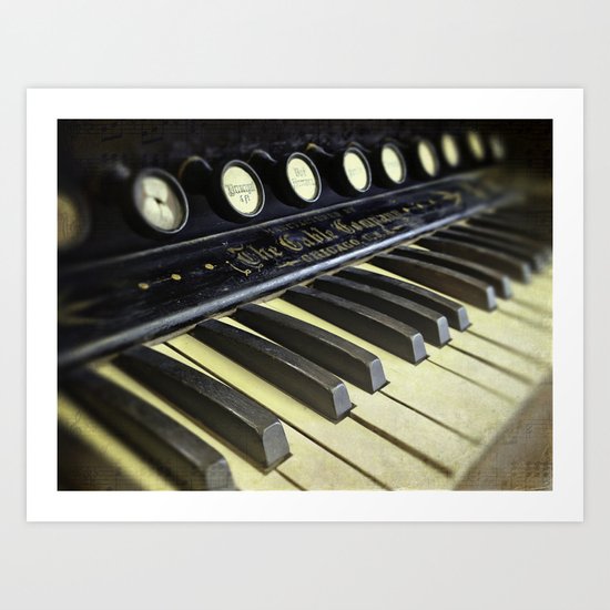 Piano Man Art Print