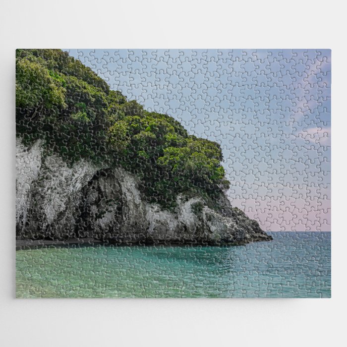 Island Before Sunset Jigsaw Puzzle