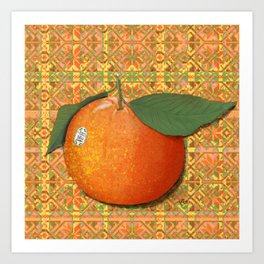 Yaffa's Oranges Art Print