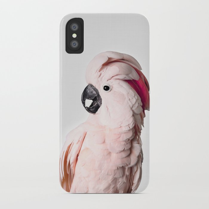 pink cockatoo iphone case