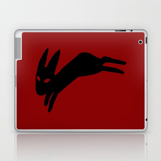 Black Rabbit Laptop & iPad Skin
