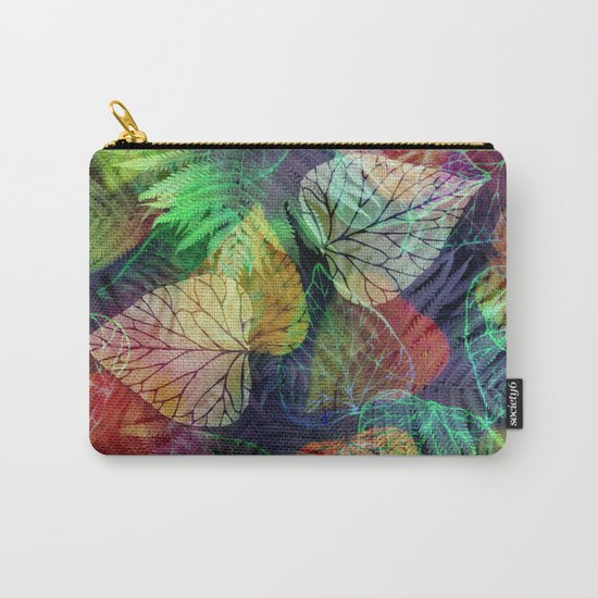Forest Flora Carry-All Pouch