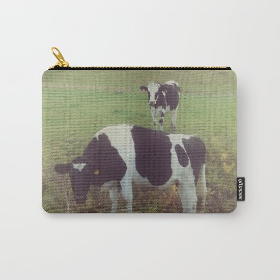 Rustic Cows Carry-All Pouch