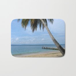 Isle of San Blas PANAMA - the Caribbeans Bath Mat | Sea, Love, Family, Panama, Beach, Fun, Open, Photo, Vacation, Traveling 