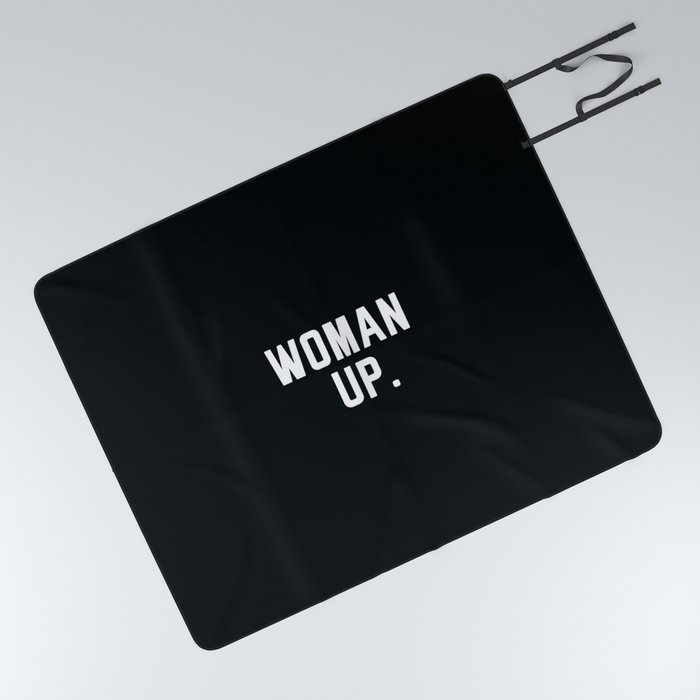 Woman Up Picnic Blanket