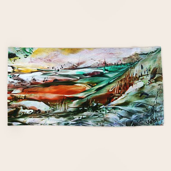 FarmLand Beach Towel