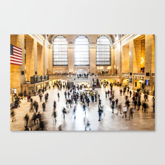 Grand Central Station New York City Canvas Print