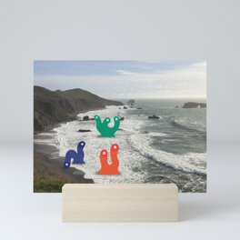 Monsters in North California Mini Art Print