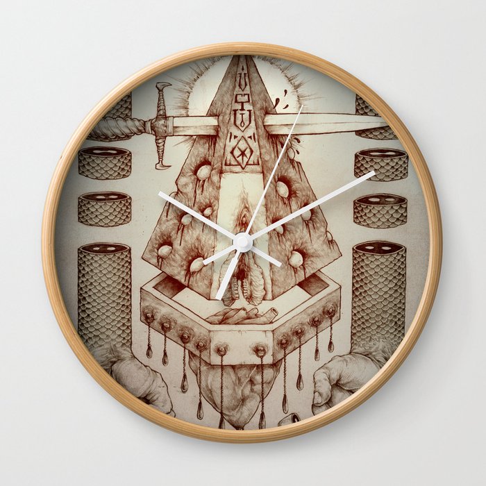 Vagamid - Lord of Fish Wall Clock