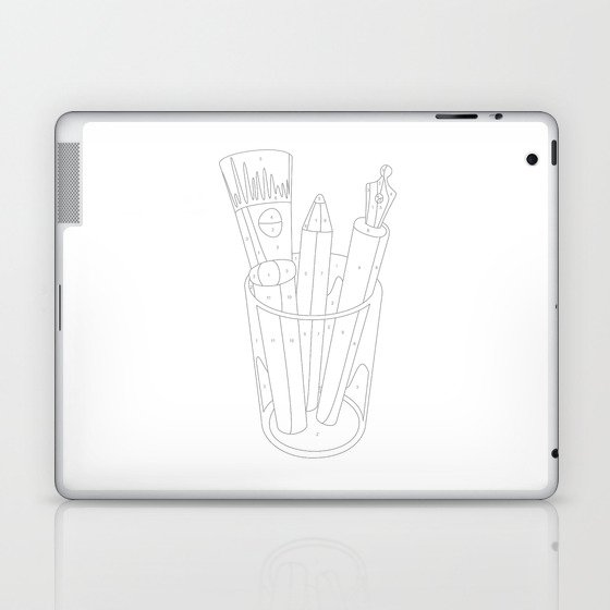 Paint by Numbers Laptop & iPad Skin
