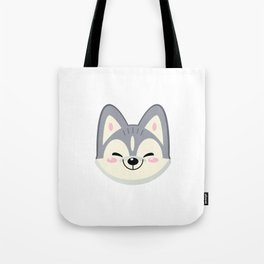 Tiny Wolf Tote Bag