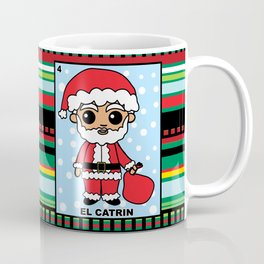 Christmas Loteria El Catrin Coffee Mug