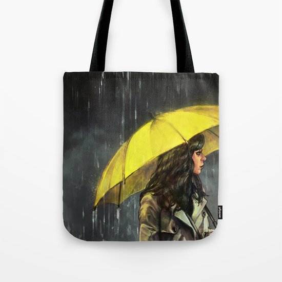 All Upon the Downtown Train Tote Bag