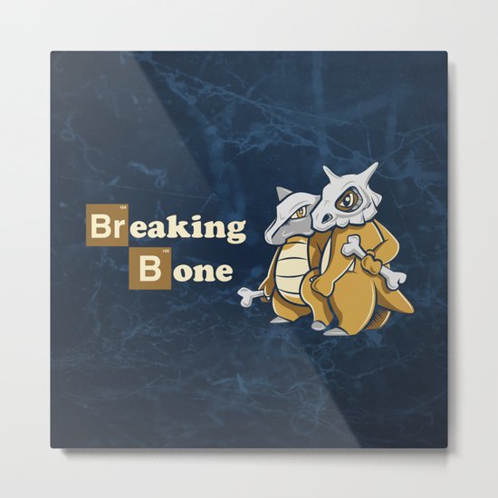 Breaking Bone Metal Print