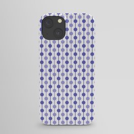 Tiny Droplets Pattern in Very Peri iPhone Case
