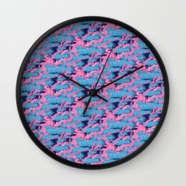 Mystic Coelacanth - Pattern Wall Clock