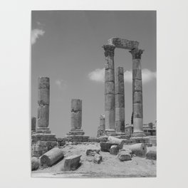 Jordanian Ruin II Poster