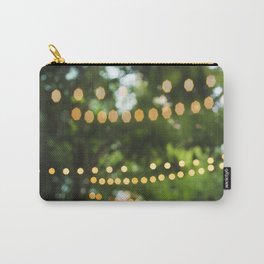 Golden Bokeh in The Trees Carry-All Pouch