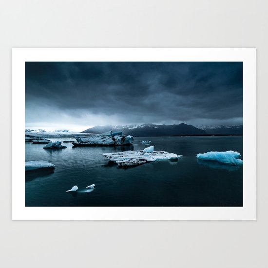 Banquise Art Print