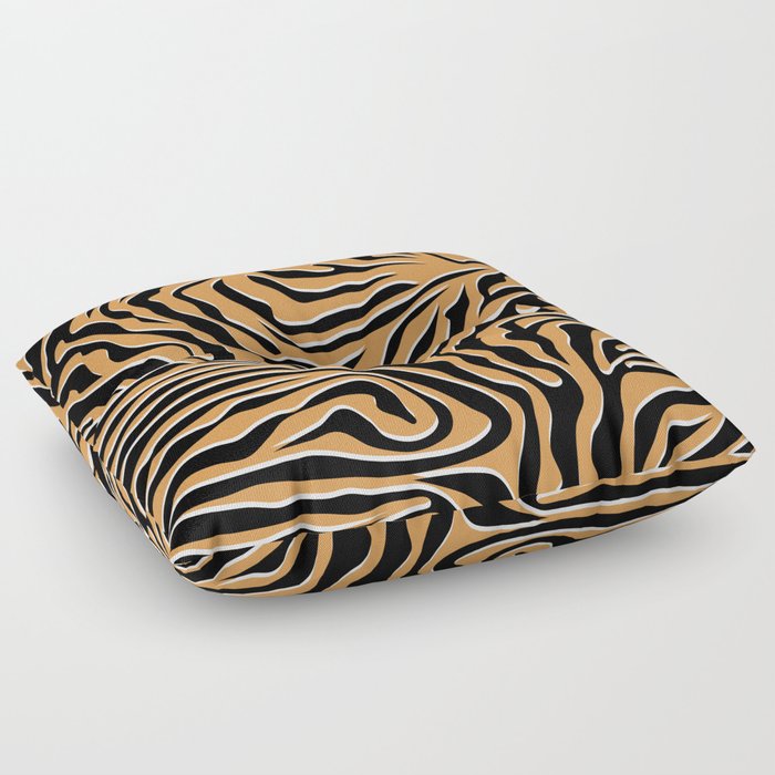 Tiger Wild Animal Print Floor Pillow