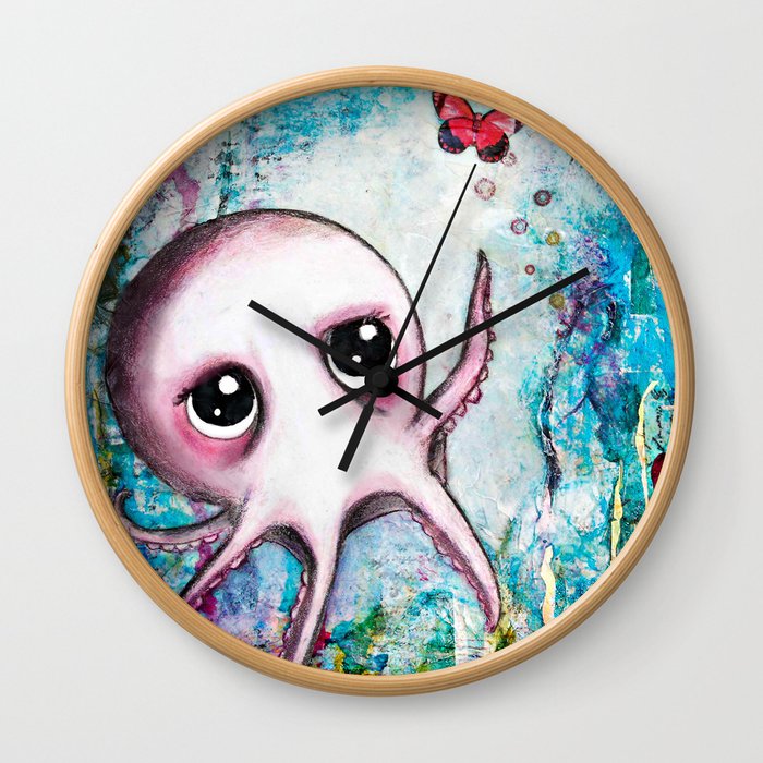 Trouble Letting Go Wall Clock