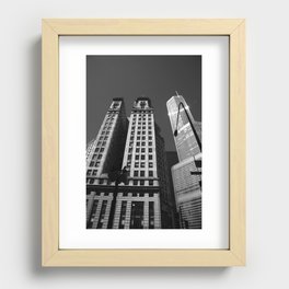 Chicago Skyscrapers 2010 #13 BW Recessed Framed Print