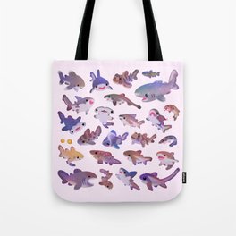 Shark day2 - bright Tote Bag