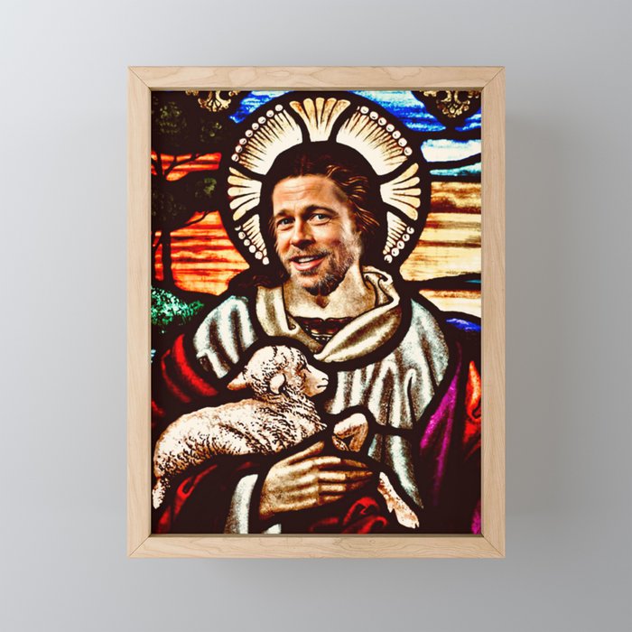 Thou ART Brad Framed Mini Art Print