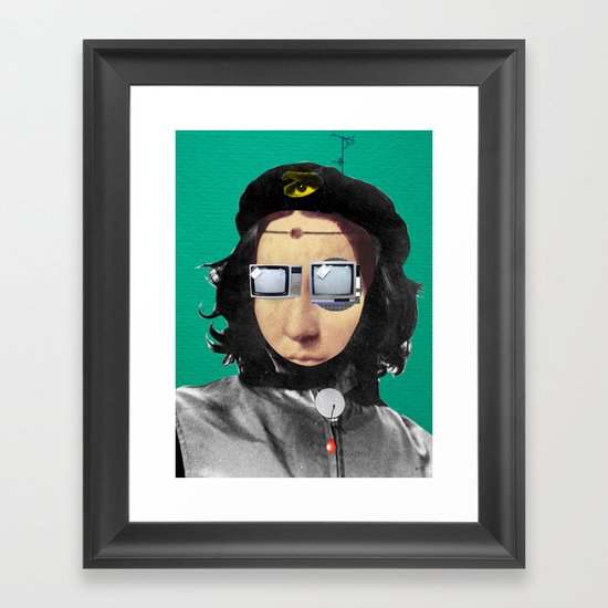 The TV Da VinChe Framed Art Print
