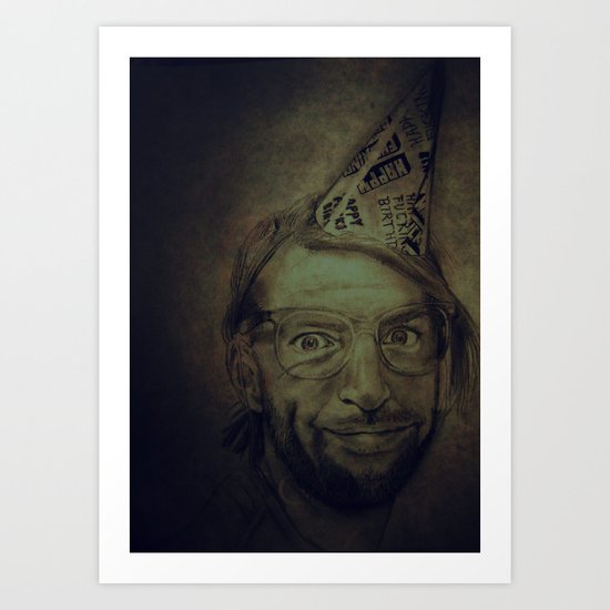 Happy Fucking Birthday Art Print