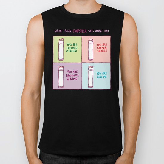 What Your Chapstick Says About You Biker Tank