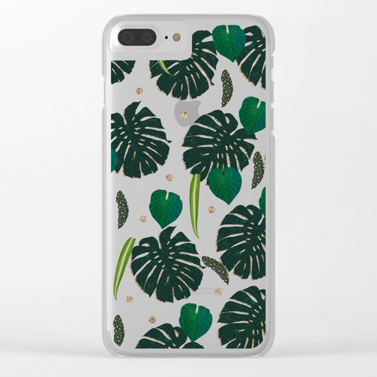 Plant Life Clear iPhone Case
