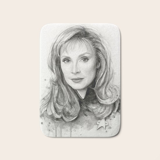 Beverly Crusher Bath Mat