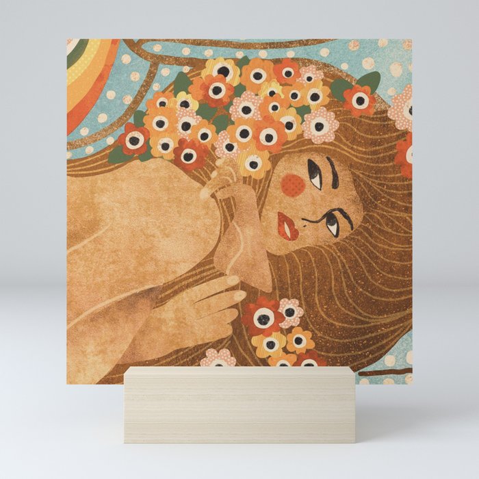 Klimt Lady Mini Art Print