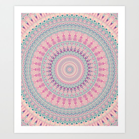 Mandala 491 Art Print
