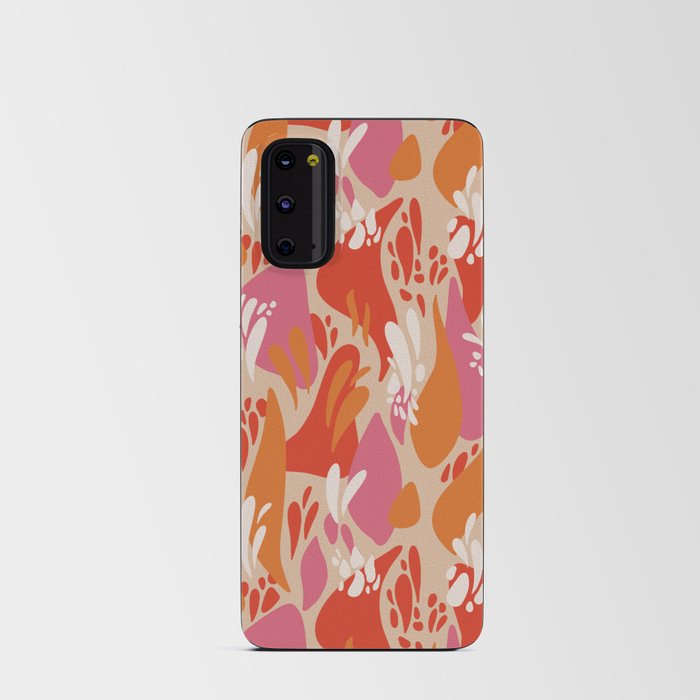 Groovy Drips – Blush Android Card Case
