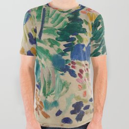 Landscape at Collioure by Henri Matisse All Over Graphic Tee