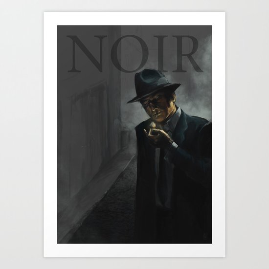 Noir Art Print