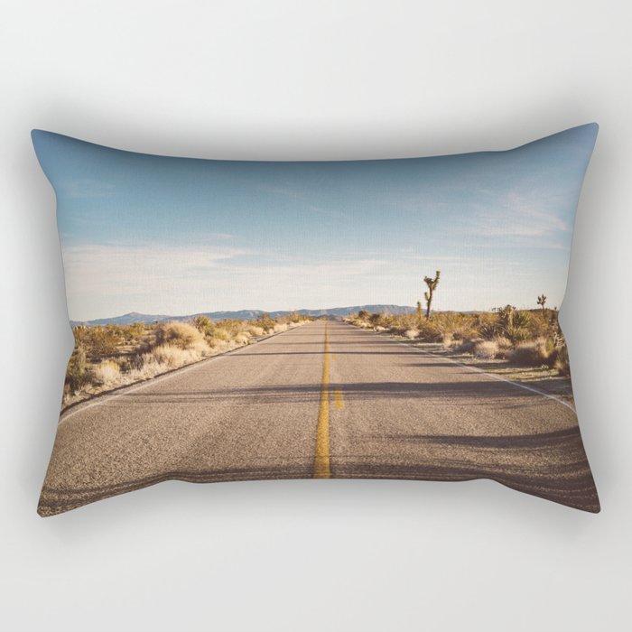 Joshua Tree Road Rectangular Pillow