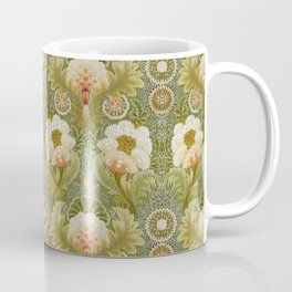 Vintage Floral Pattern Coffee Mug